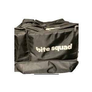 Bite Squad Multi Compartment Insulated Hot Cold Food Storage/Delivery Bag‎